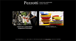 Desktop Screenshot of pezzottidarfo.it